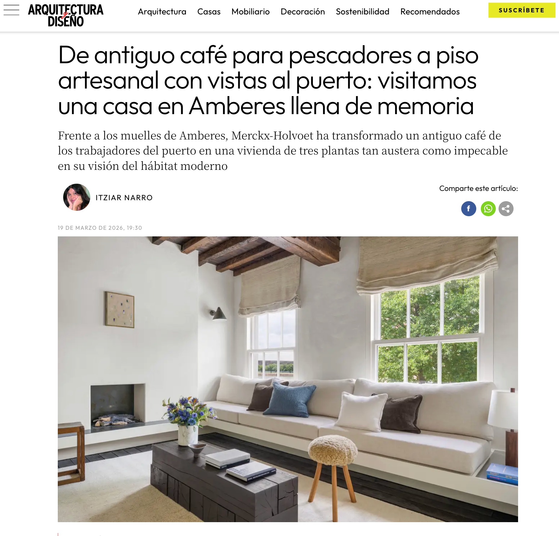 Madera rústica vista